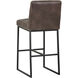 Spyros 41 inch Havana Dark Brown Barstool